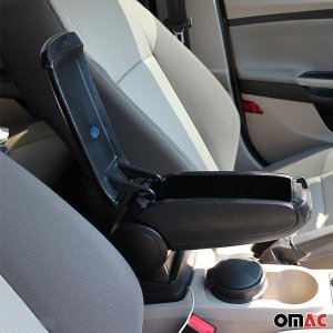Hyundai Accent Armrest - Omac - Plastic - Black - '06-'11 Hyundai Accent Armrest - Omac - Plastic - Black - '06-'11